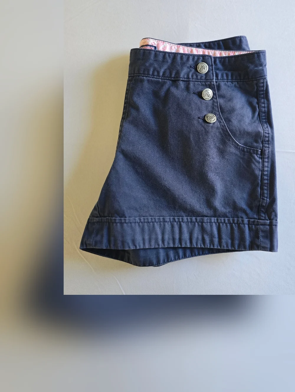 Vineyard Vines Navy Sailor Shorts Size 6